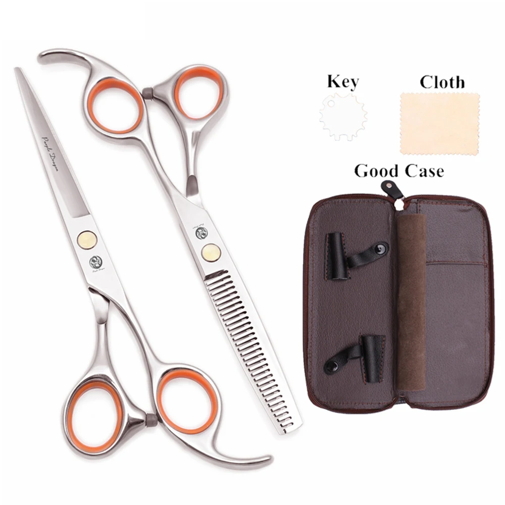 Профессиональные ножницы 6 дюймов JP из нержавеющей стали Фиолетовый Дракон