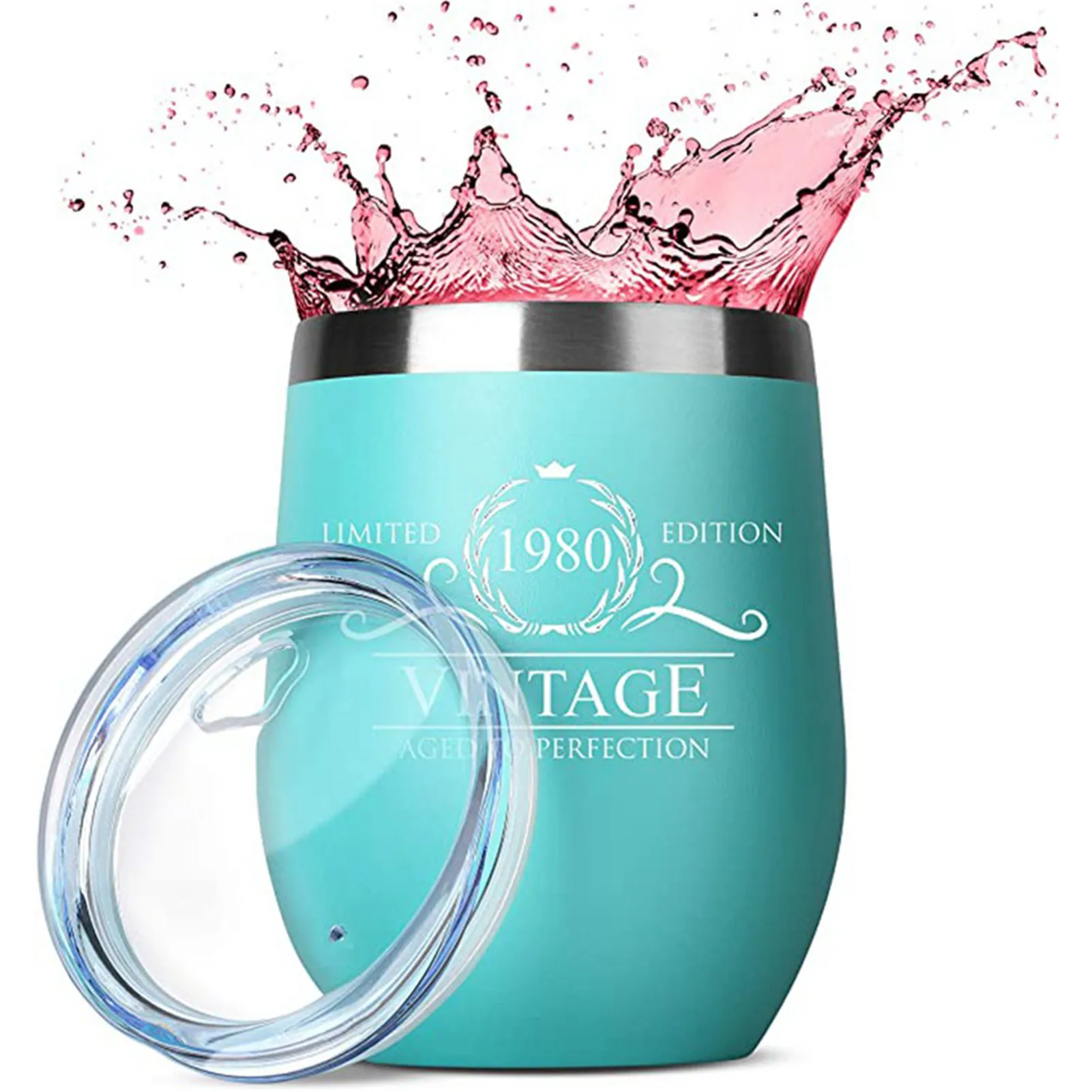 Двухслойный вакуумный термос в виде яичницы стакан для вина бесступенчатый из