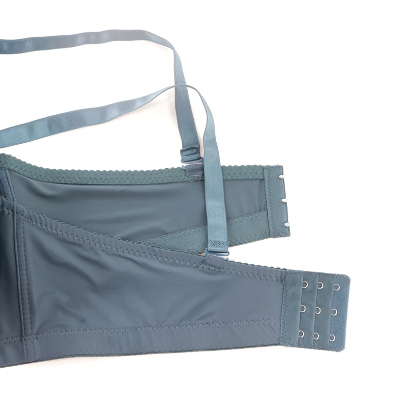 

Xiushiren Elastic Bands Cotton Bras for Women Half Cup Sexy Underwear Unlined Non-Padded Gather Bras 85C-110C Floral Lingeries