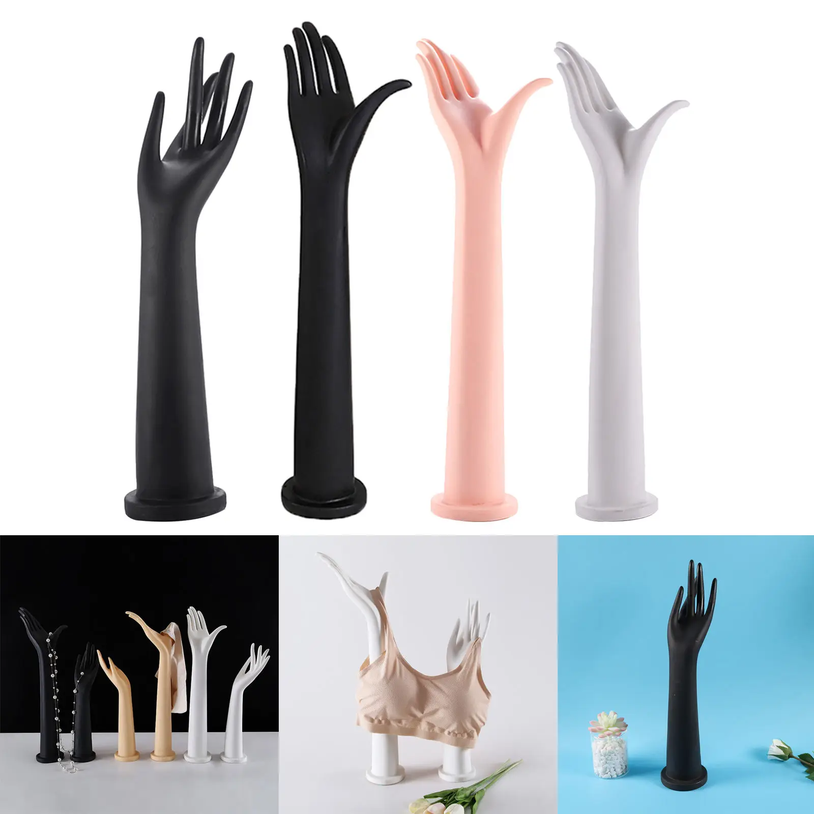 

Woman Mannequin Hand Wrist Model for Jewelry Ring Display for Shop Retail