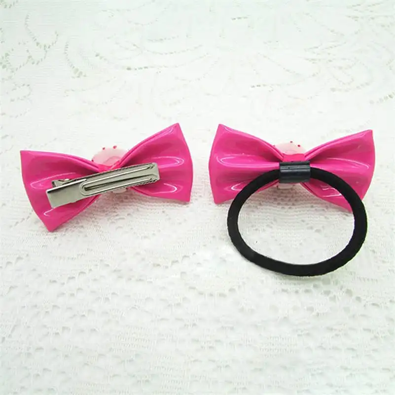 Зажим для волос с бантом в виде японского глаза кольцо стиле панк демоном женщин