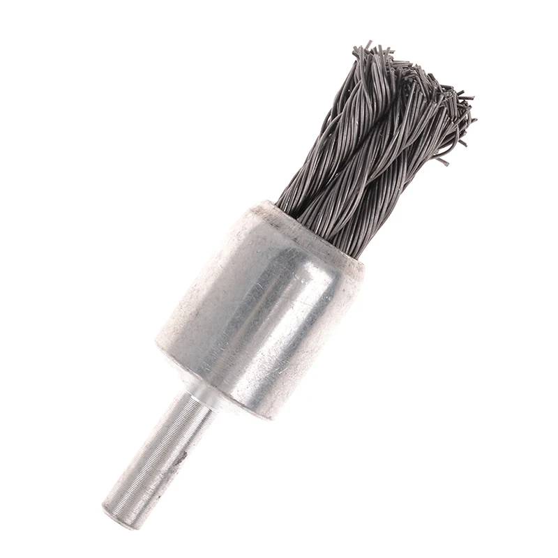 1pc 6*20mm Wire Knot End Brush Stainless Steel With Shank For Die Grinder Or Drill High Quality | Инструменты