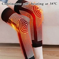 winter self heating knee protector wormwood hot compress cold protection knee sleeve for men women bhd2