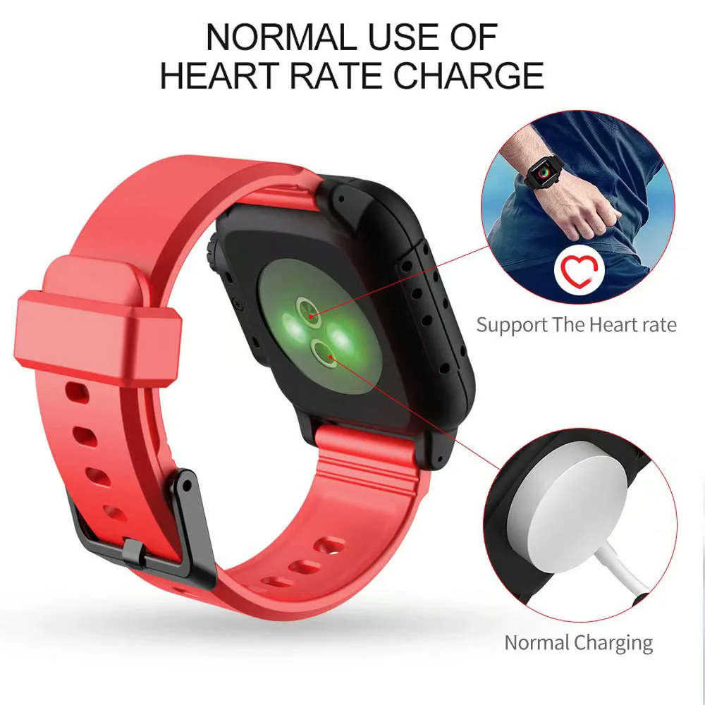 Waterproof case + strap for Apple Watch band 6 5 4 SE  iwatch band 44mm 40mm Silicone Strap iwatch 3 42mm Accessories