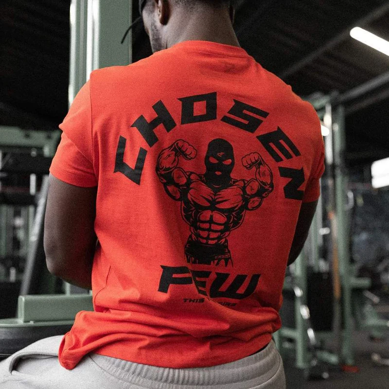 

Gyms Hot sale New short sleeve men solid t-shirt o-neck soft solid cotton elastic breathable men half-sleeved t-shirt 6 Color