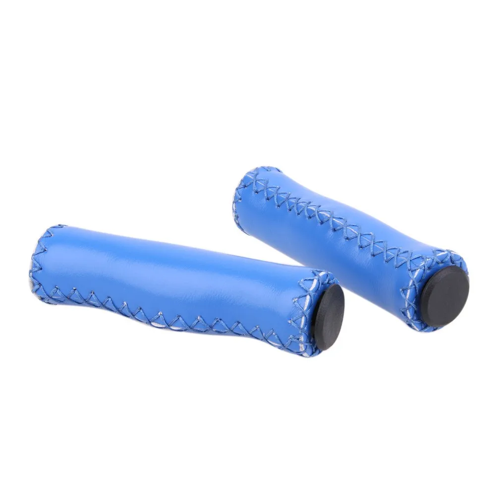 Горный велосипед MTB рукоятки руля кожаная противоскользящая гнущаяся обувь с