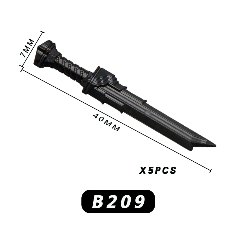 Средневековые Рыцари группа карликовое оружие пистолет солдат для 4 см мини