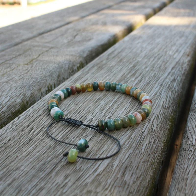 4*6 мм Абакус бусины амазонит камень лазурит браслет из бисера для женщин девушек