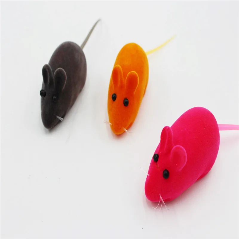 Игрушки для кошек стекающиеся имитация звуковая мышь играющая с кошками и