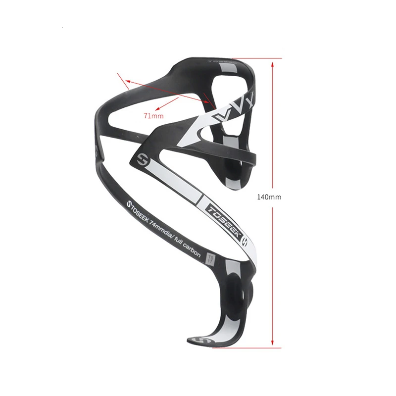 Велосипедный держатель для бутылки с водой стойка клетки из углеродного волокна