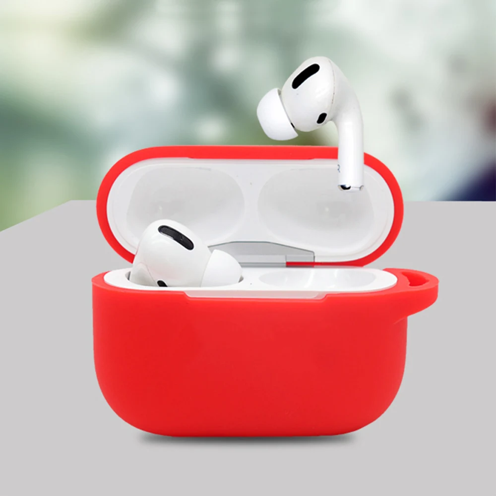 Ультратонкий силиконовый чехол для Airpods Pro беспроводной Bluetooth apple airpods pro наушников
