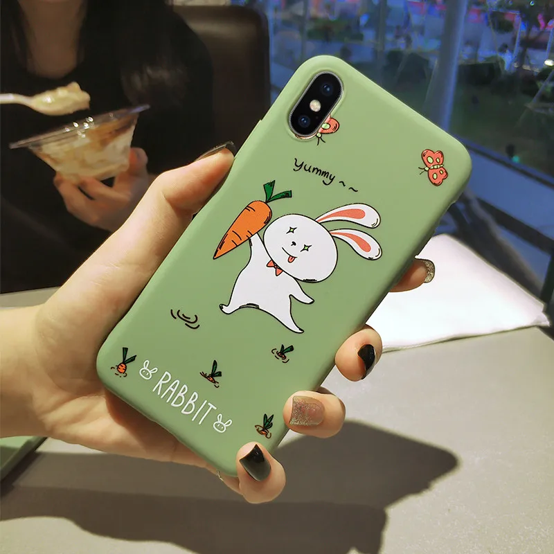 USLION чехол для телефона с забавным динозавром из мультфильма для iPhone 11, 6, 7, 8 Plus, X, XR, XS, Max, милый чехол для iPhone 6 Plus, мягкий силиконовый чехол