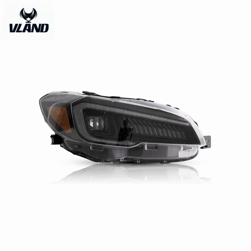 

VLAND Factory Auto Car Headlight For WRX/Impreza Front Lamp 2015-UP In LED Dual Lens Design