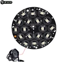 18x18 Вт Водонепроницаемый светодиодный светильник par доска 180 мм * 180 мм RGBWA + UV 6in1