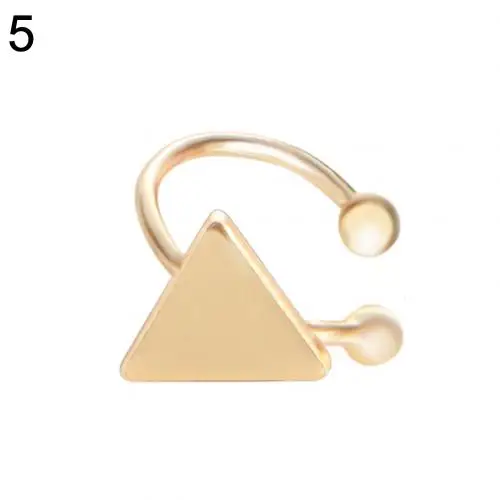Golden Triangle 1 шт., корейские женские модные серьги в форме сердца, звезды, геометрические треугольные серьги, длинные серьги, клипсы для женщин, эффектные ювелирные изделия для девушек - Окраска металла: Golden Triangle