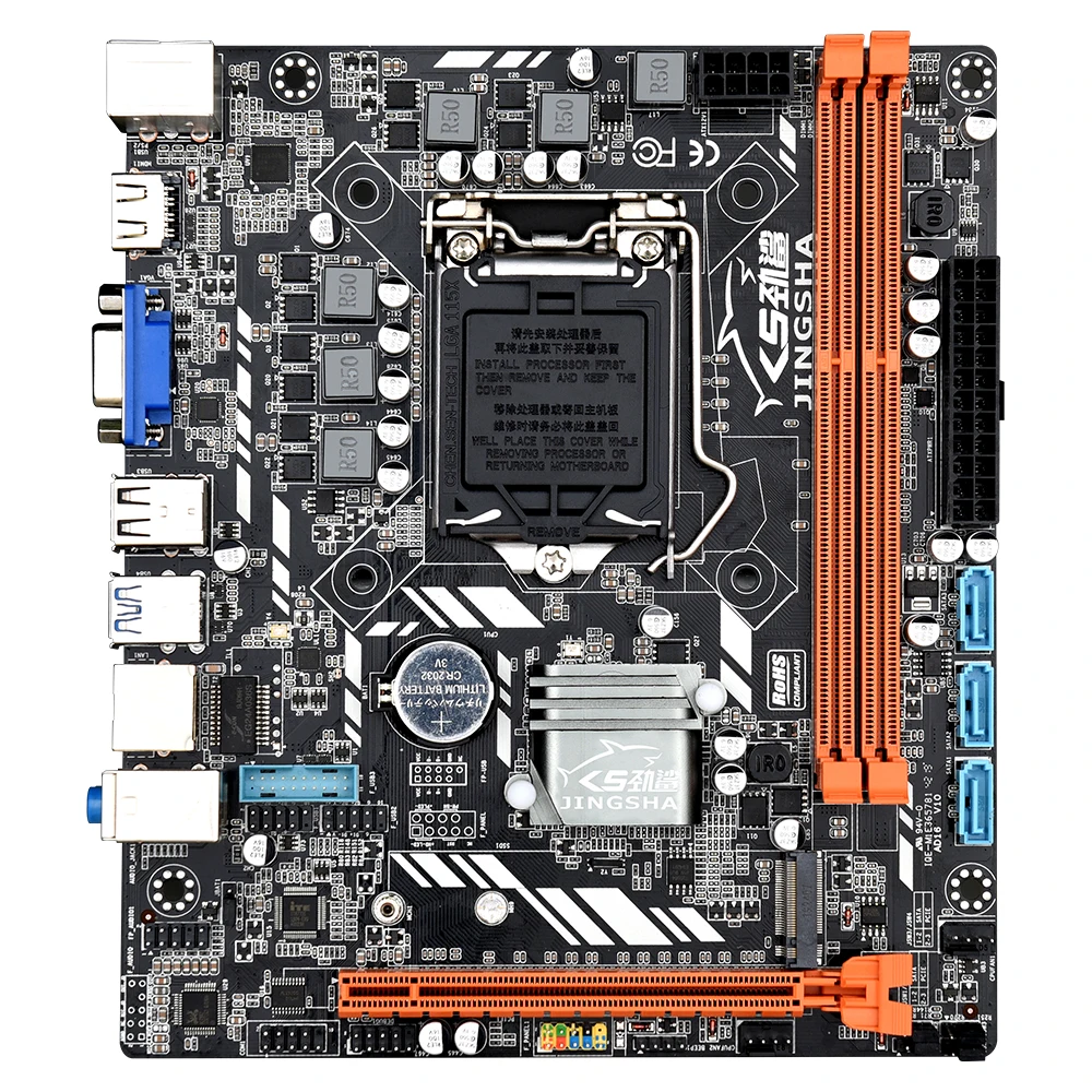 Материнская плата JINGSHA H310C процессор LGA 1151 3 * sata3 поддержка M.2 интерфейса и NGFF Nvme