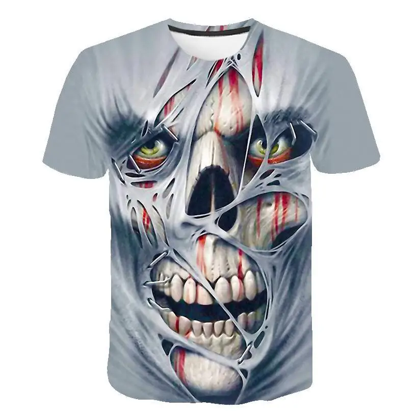 

Popular Riding A Motorcycle Skull 3d Print T Shirt Men Women Tshirt Summer Casual Short Sleeve O-Neck Streetwear Tops&Tees S-6xl