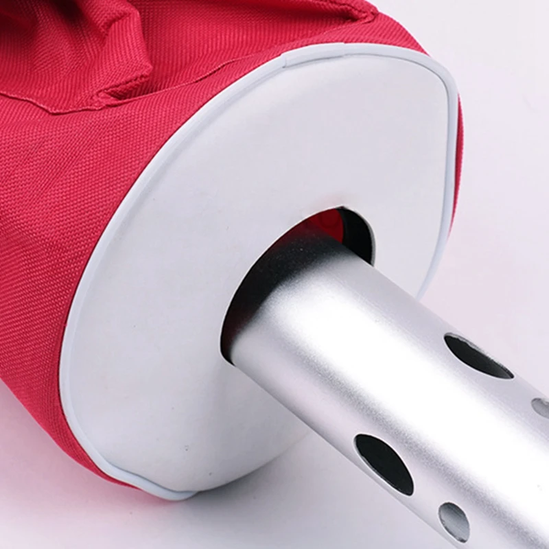 Роскошная сумка для мяча гольфа нержавеющий алюминиевый вал и ручка (вмещает 75