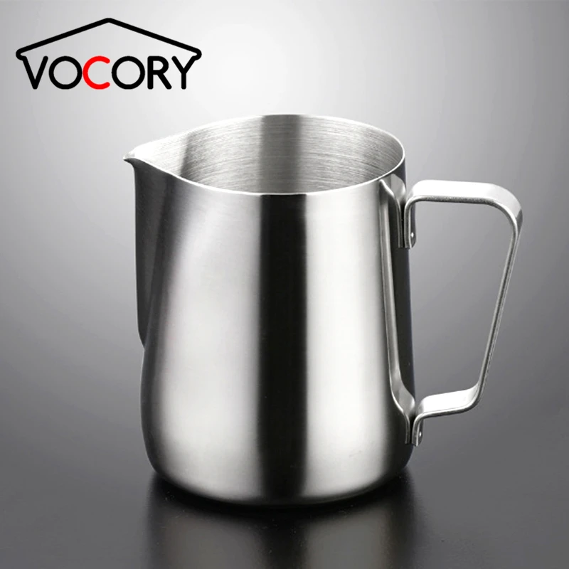 Вокори из нержавеющей стали Кофеварка потяните цветочный стаканчик капучино