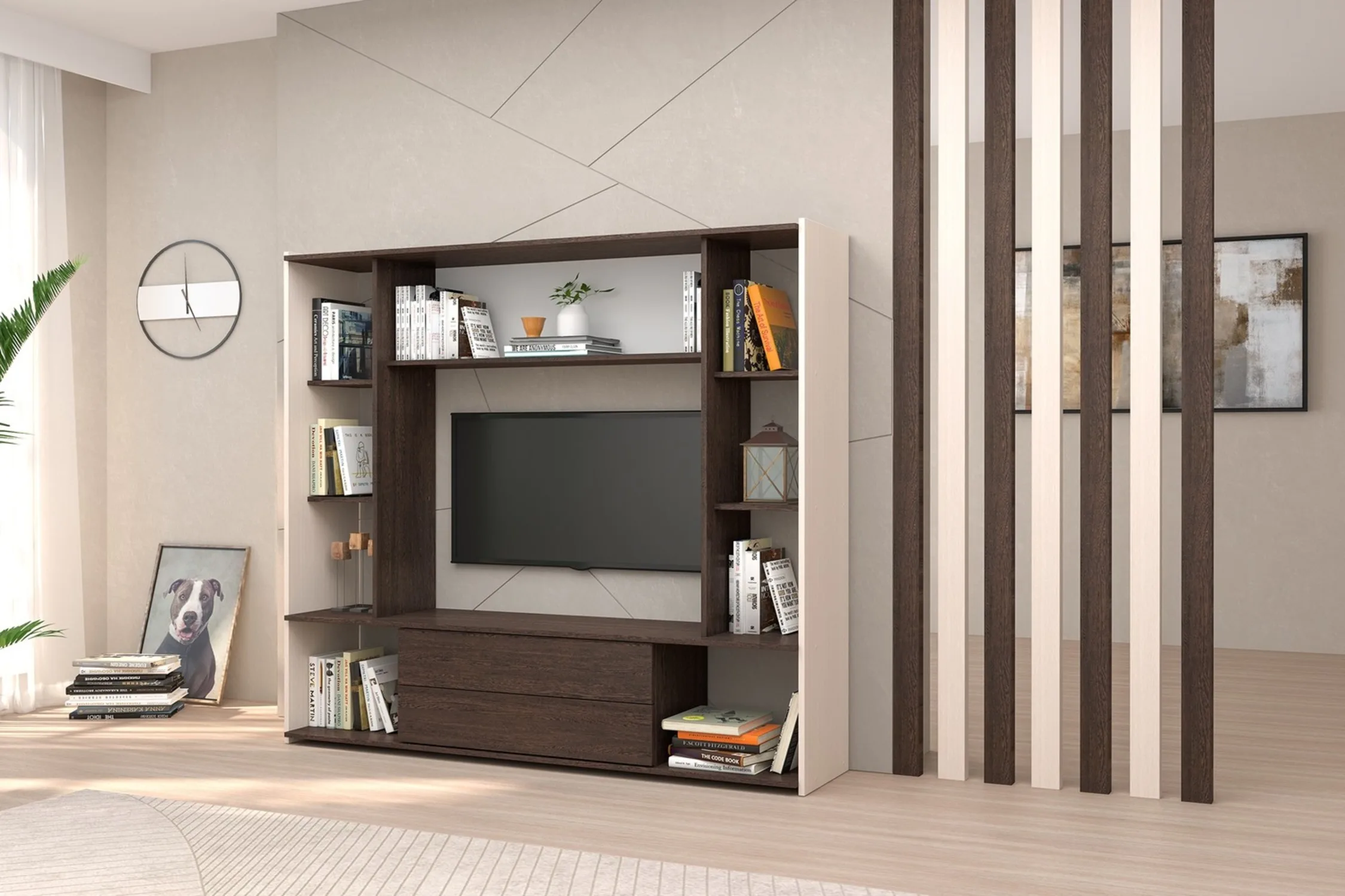 Wall Delta лдсп Oak Wenge/Oak белфорд WengeFurniture for home sofas living room tv Console stand soft furniture buffet dishes fittings |