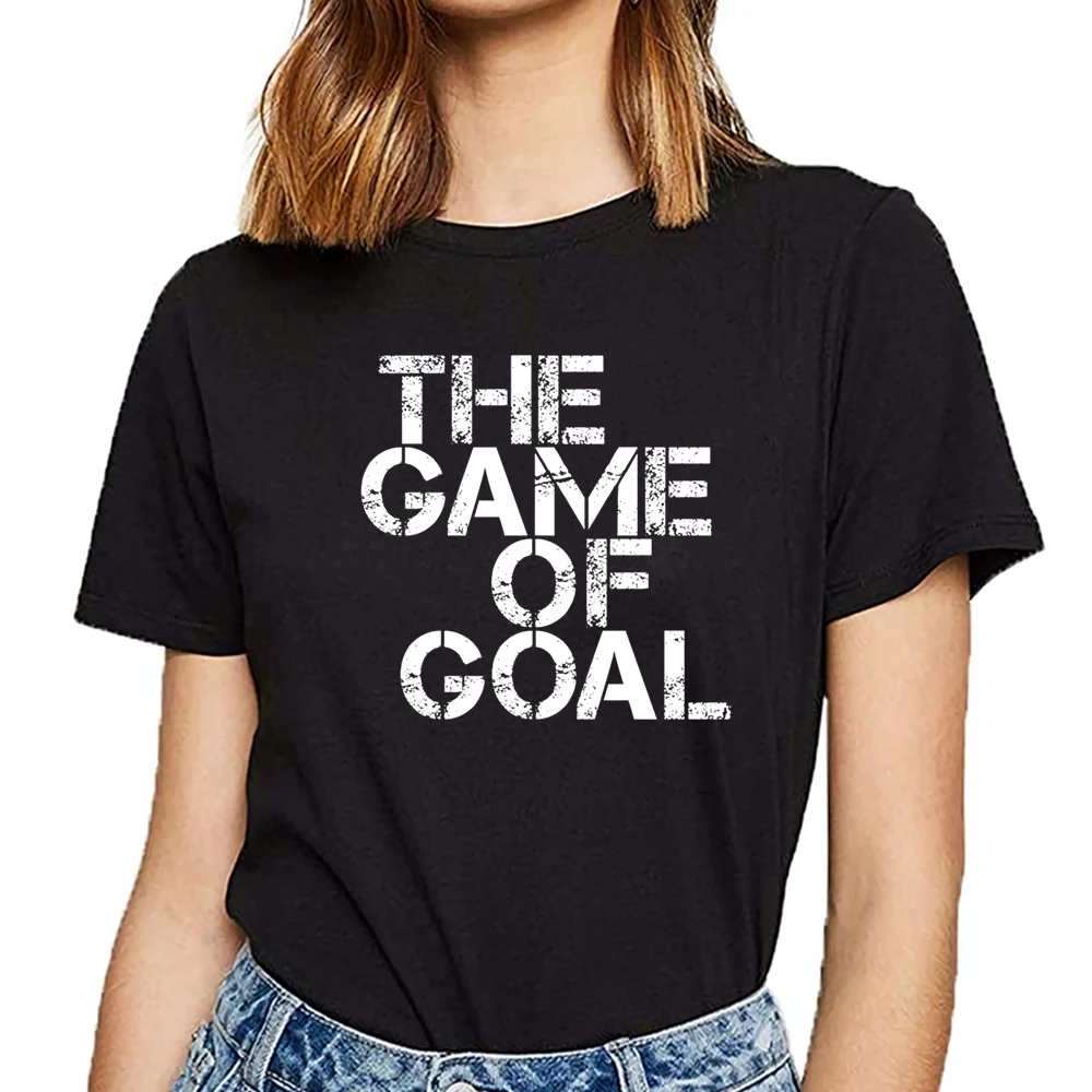 Женская футболка с принтом Игра В Гол | одежда