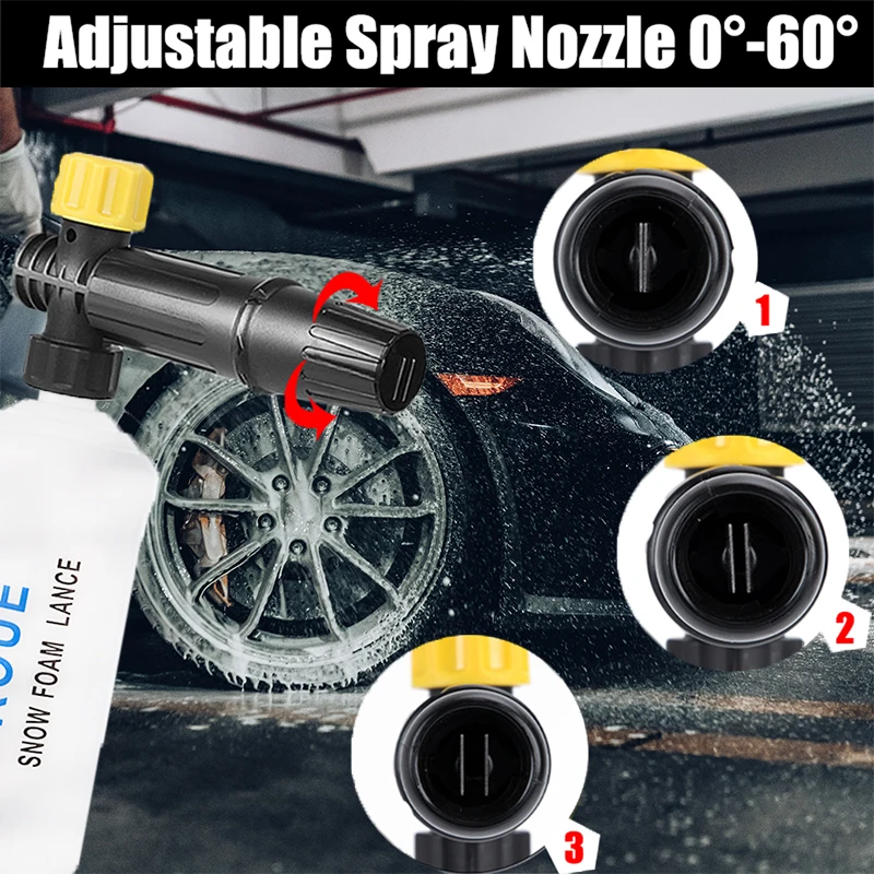 ROUE пеногенератор для мойки пенная насадка Моющие аксессуары высокого давления