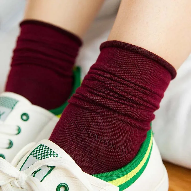 1 пара женский тонкий носок на каждый день Осень-зима с соединением Songkou обжимные