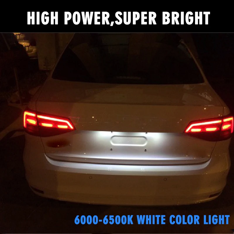 Авто 12 в белый автомобиль светодиодный номерной знак лампа для BMW E90 E92 E93 M3 E60 E61 E39 M5