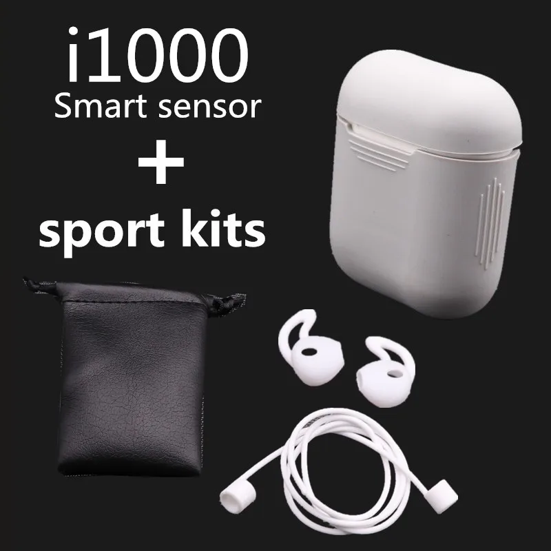 Серебристый I10000 tws 1:1 Smart sensor 8D Bass Pop Up Беспроводная зарядка Bluetooth наушники pk W1i1000 i200 i2000 i5000 i9000 tws - Цвет: Серебристый