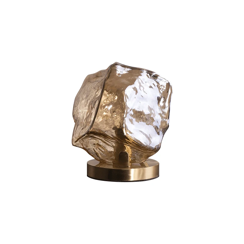 Нордическая Минималистичная стеклянная настольная лампа LukLoy для спальни