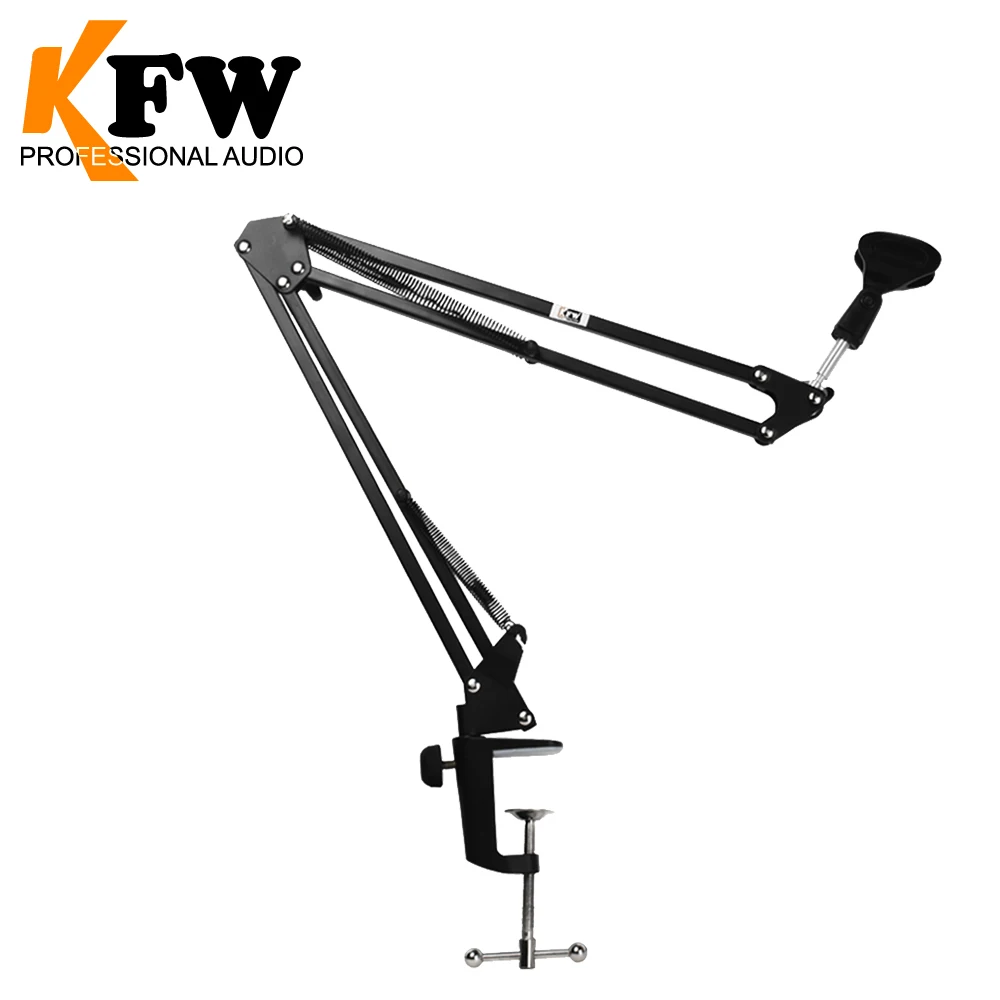 Держатель для микрофона KFW ручная подставка с зажимом | Электроника