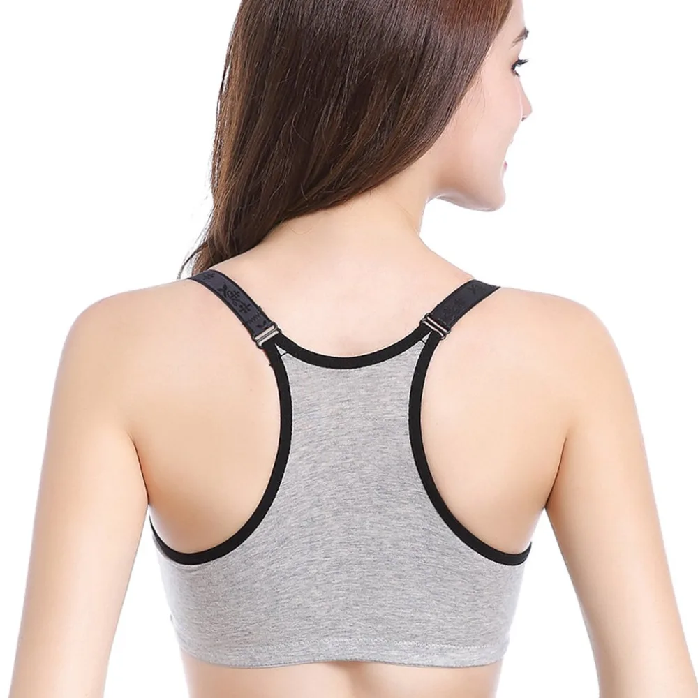 Женский бюстгальтер для кормления большого размера из дышащей хлопковой ткани с