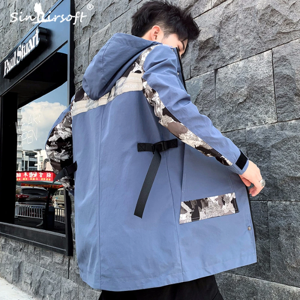 Новый дизайн Мужская Куртка теплое зимнее пальто свободная модная повседневная
