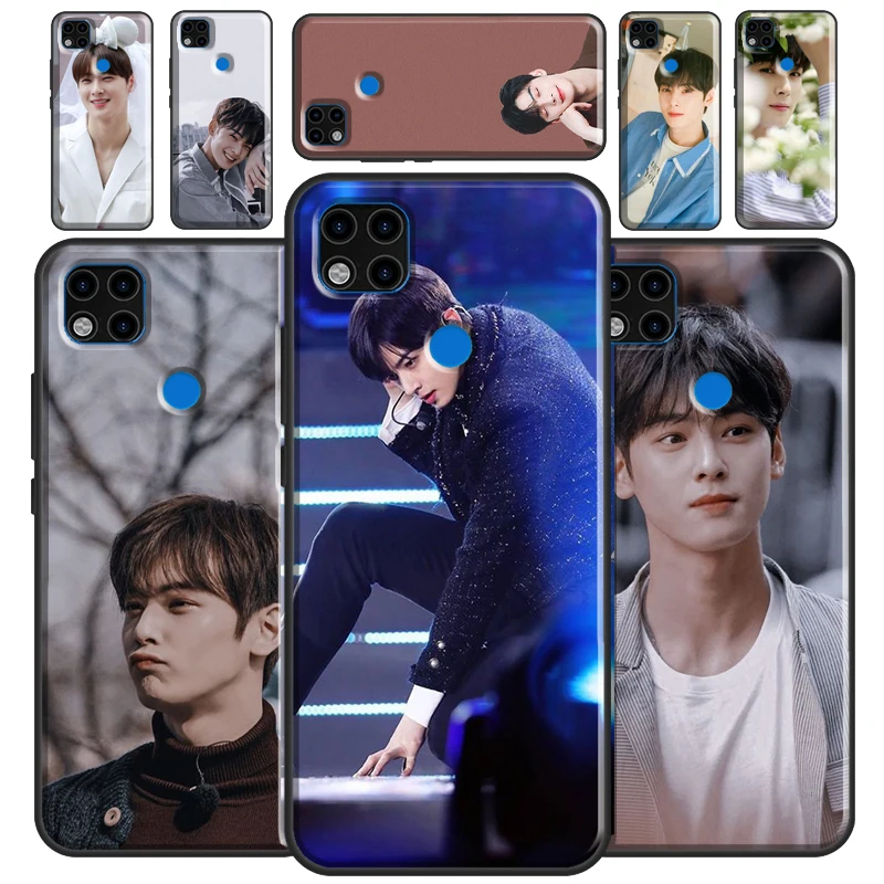 Корейский чехол Cha EunWoo для Xiaomi Redmi Note 10 9 8 Pro 8T 9S 9T 9A 9C K40 7A 8A | Мобильные телефоны и