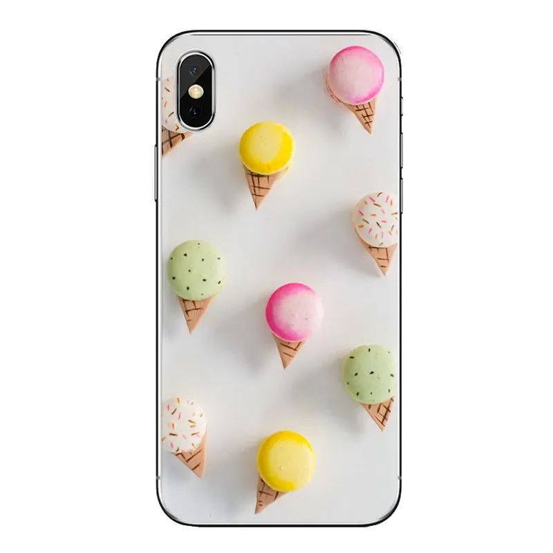 Десертное мороженое laduree Macarons мягкий чехол для huawei P Smart Y6 P8 P9 P10 Plus Nova P20 Lite Pro Mini 2017