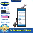 100% Оригинальный литий-полимерный аккумулятор LOSONCOER 4550 мАч для попугаев, дискотек, дронов на дистанционном управлении