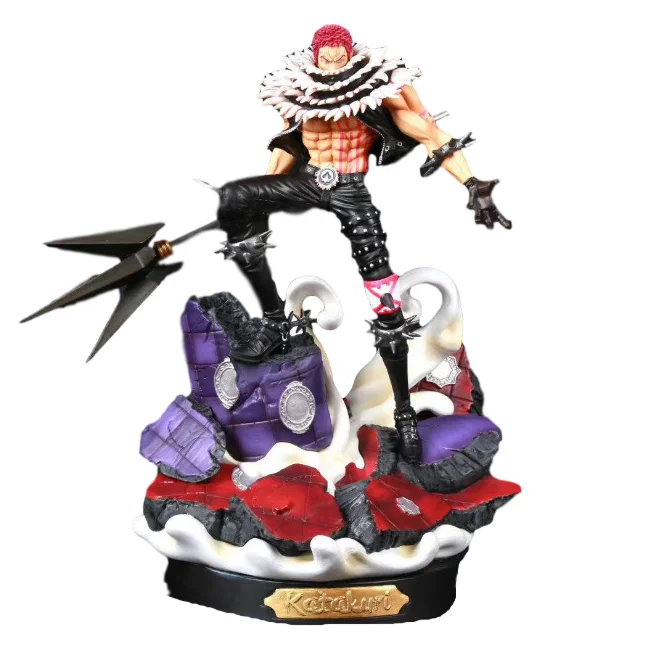 37cm Anime Katakuri GK Statue Figurine Charlotte pvc Figure Model Toys Doll |