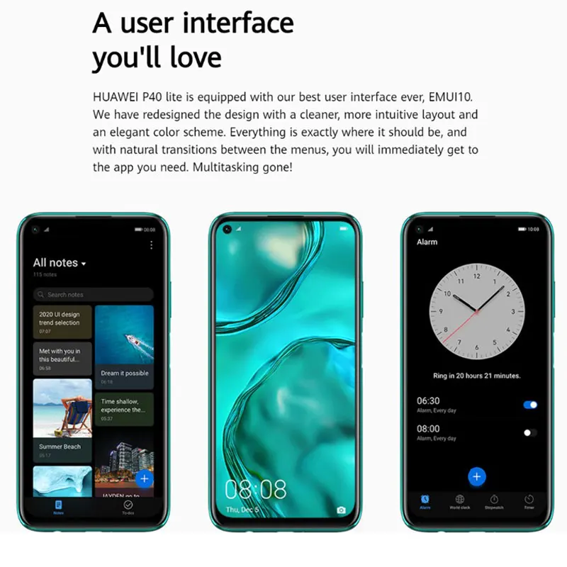 code[SUN1500] HUAWEI Hisilicon Kirin 810 Octa Core P40 Lite 6 ГБ 128 NFC Смартфон 48MP AI камеры 4 &quotFHD экран 40 Вт QC