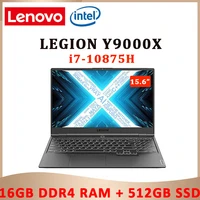 lenovo legion y9000x gaming laptop 2021 new i7 10875h 16gb ram 512g ssd 15 6 inch ips screen notebook computer ultraslim laptop