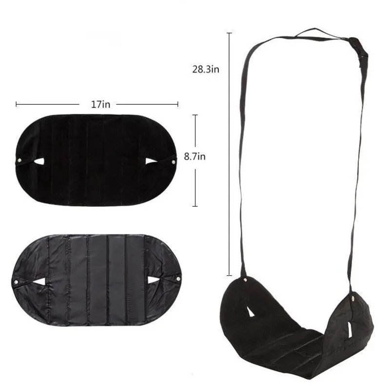 Портативный дорожная подставка для ног гамак переноски полета Подставка под