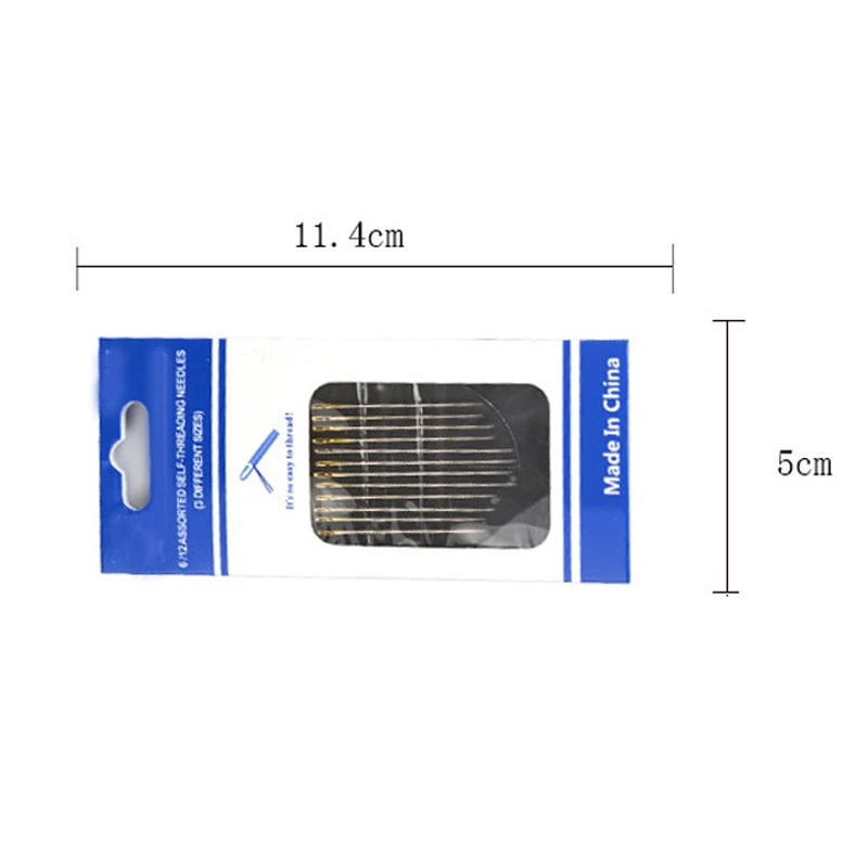 Аксессуары для шитья серебряные/Золотые 11 4*5 см 1 упаковка|Швейные иглы| |