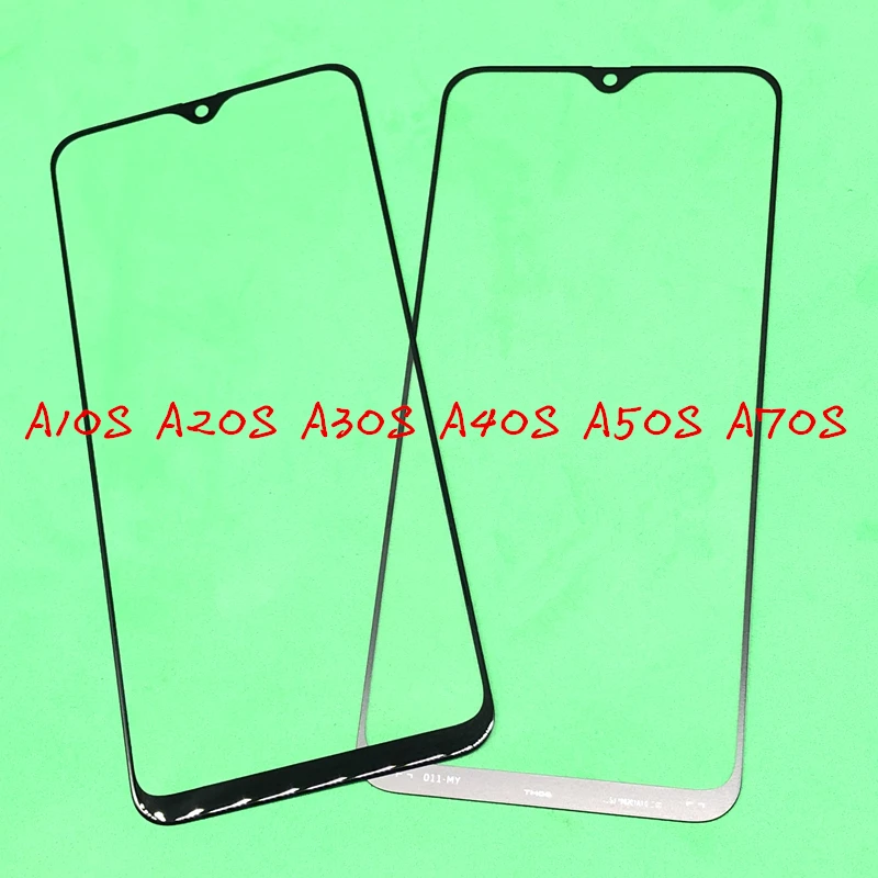 10 шт. сменный ЖК передний сенсорный экран стеклянный внешний объектив для Samsung