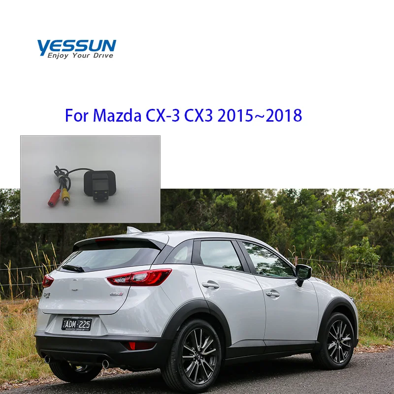 Камера заднего вида Yessun для Mazda Автомобильная камера CCD ночная номерной знак CX3 2015