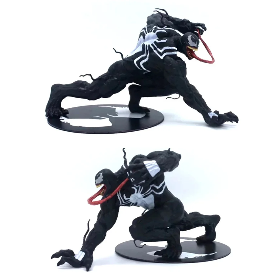

Marvel Venom SpiderMan Anime 2018 Movie Cartoon Toy 23cm Tom Hardy Action Figure Model Dolls