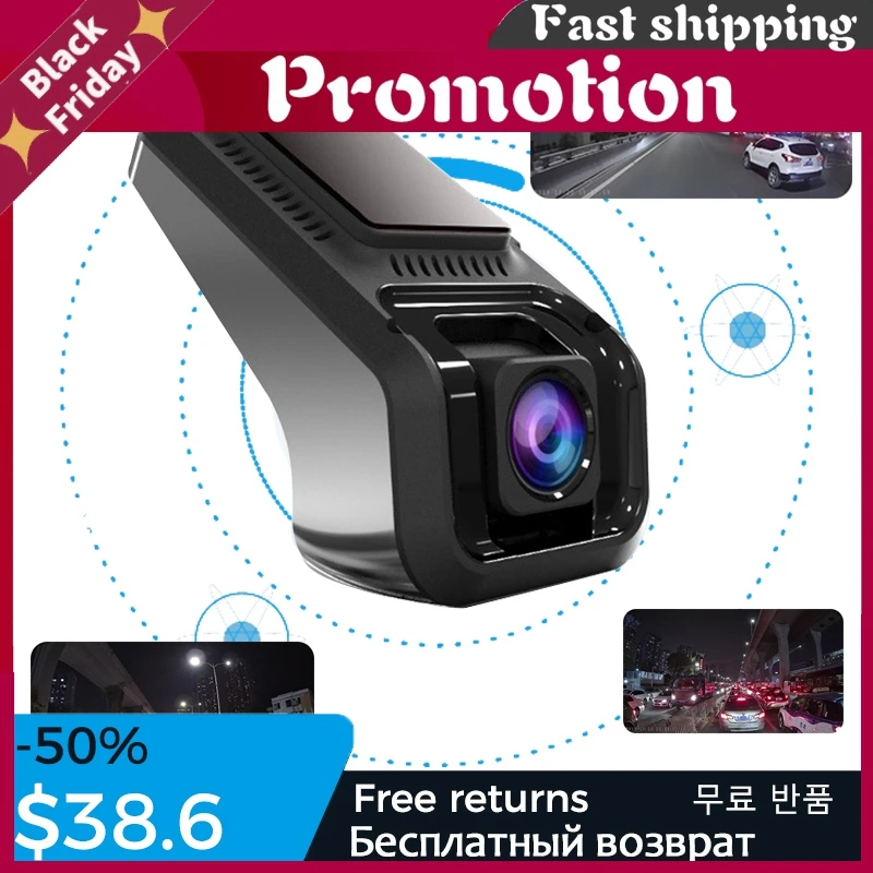 Умный скрытый Автомобильный видеорегистратор X9 Pro Adas мини камера с Usb Hd 1080p