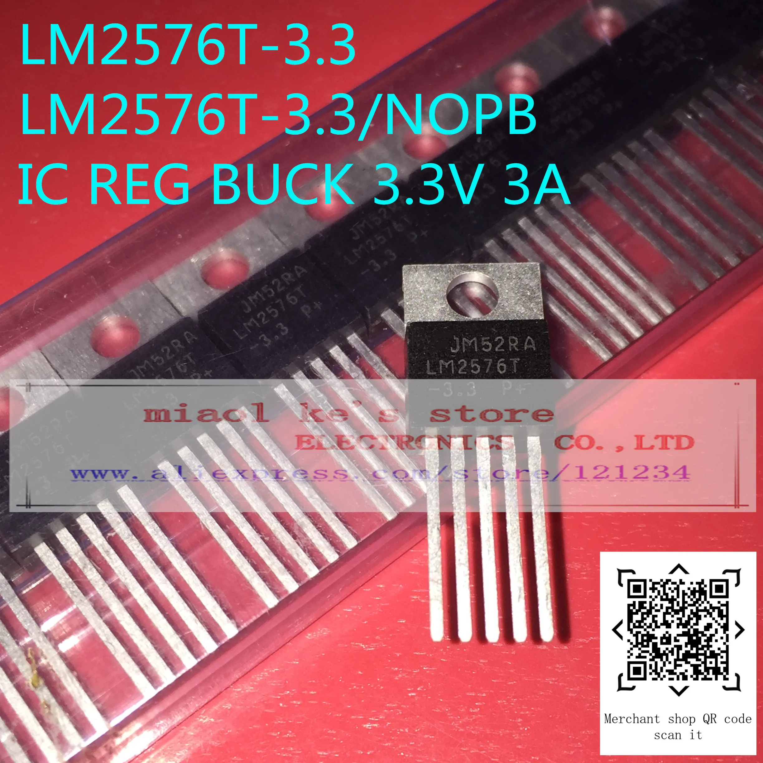 10 шт] LM2576T 3.3 5.0 12 ADJ 3.3/NOPB 5.0/NOPB 12/NOPB ADJ/NOPB LM2576T| | - Фото №1