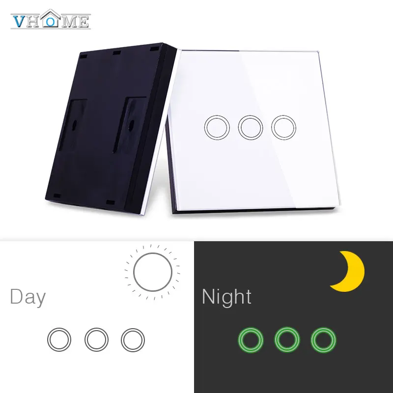 Vhome 86 настенная панель беспроводной пульт дистанционного управления Передатчик 1