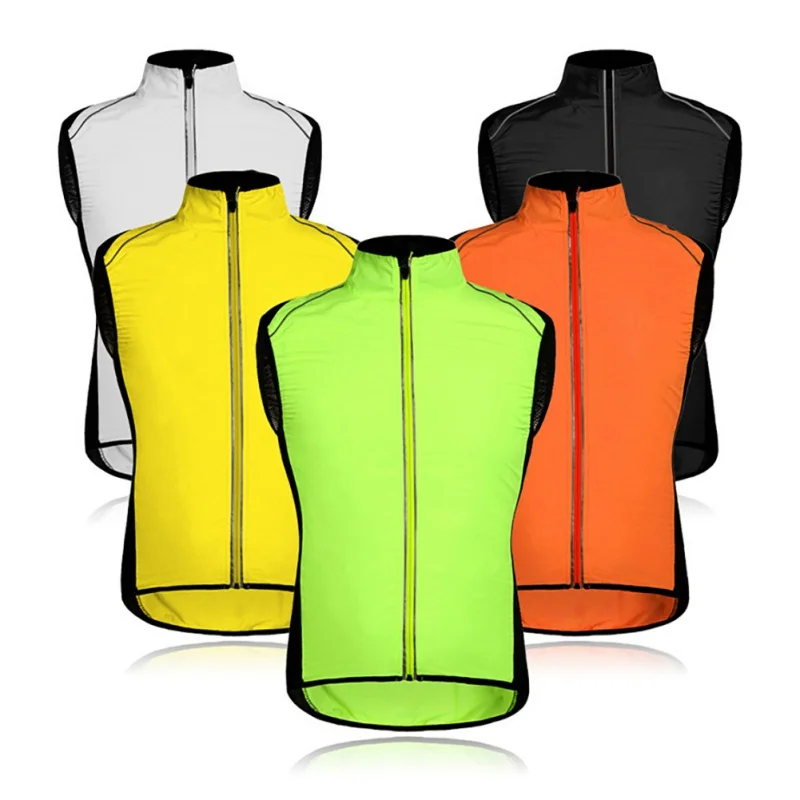 

Breathable Quick Dry Men Women MTB Bike Bicycle Reflective Vest Cycling Reflective Vest Windproof Waterproof Running Vest Jacke