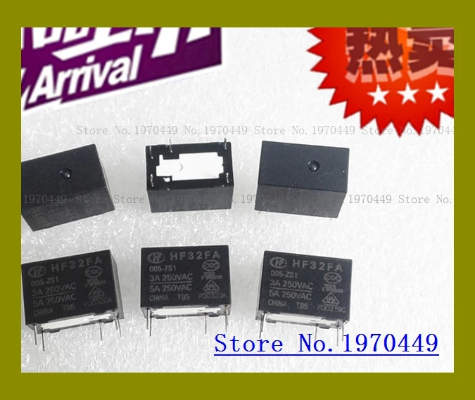 

HF32FA/005-ZS1 5A/250VAC 5VDC