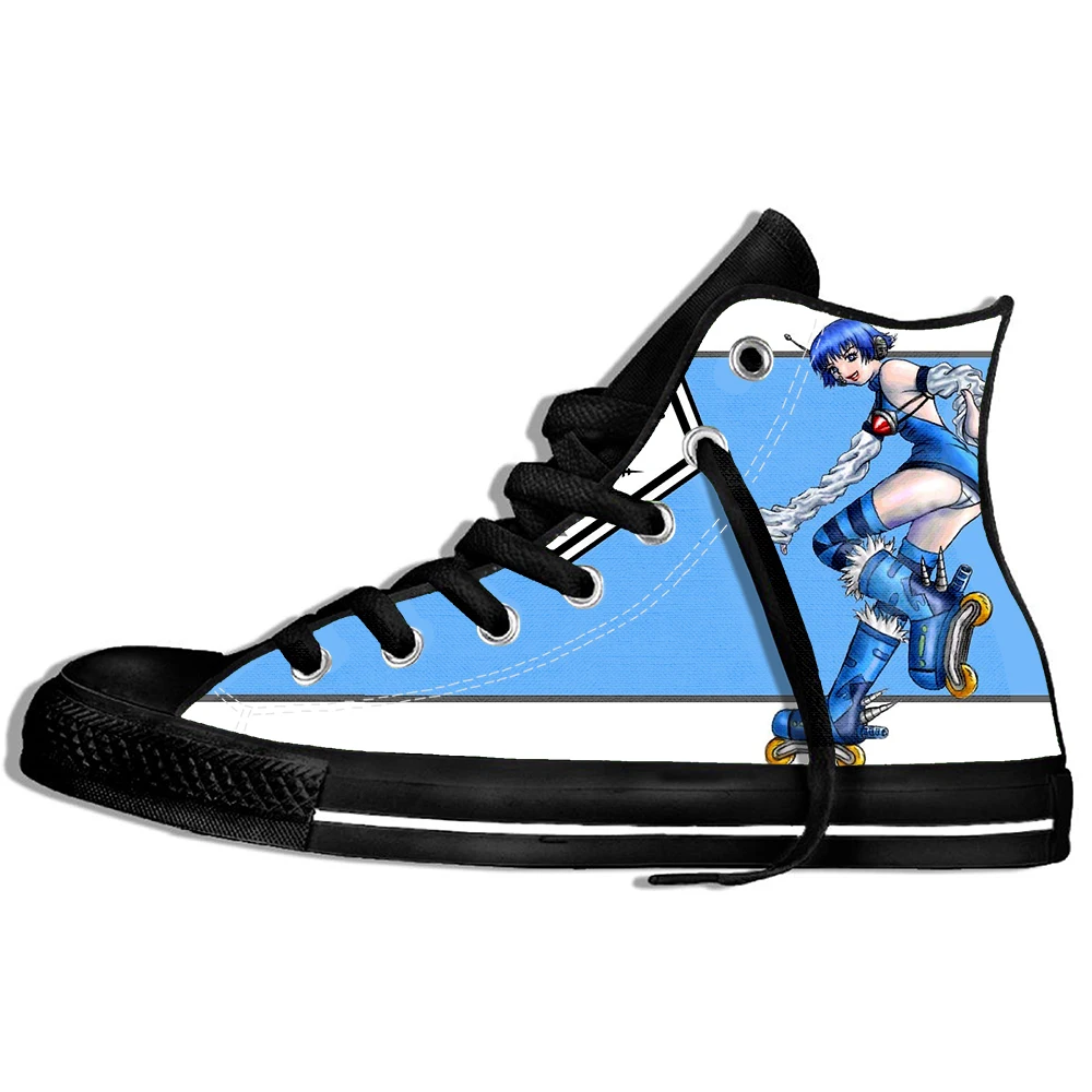 2019 Hot Fashion Printing hIgh top Sneakers Jet Set Radio Unisex Lightweight Casual Shoes | Обувь
